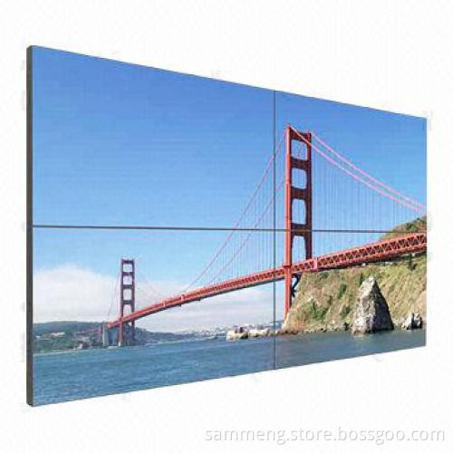 47-inch 2 x 2 Seamless LCD Video Wall with 6.7mm Narrow Bezel, 800cd/m2, Highlight LED Backlight